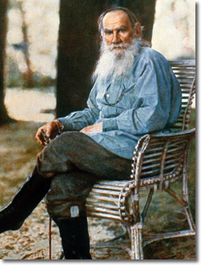 Lev Nikolayevich Tolstoy | Only known color photo 1908 age 80