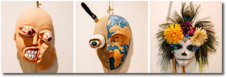 Masks designed by traumatized veterans at Walter Reed Medical Ctr
