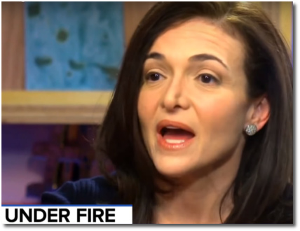 Sheryl Sandberg admits to problems with security at Facebook only after problems revealed